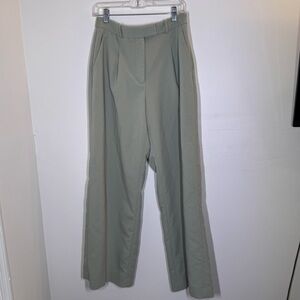 A&F | Green Trousers Wide Leg Size 6L